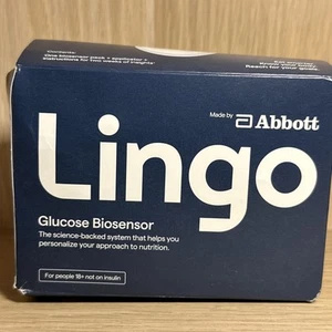 Monitor biosensor continuo de glucosa Lingo nuevo y sellado de Abbott EXP:31/01/26 - Imagen 1 de 7
