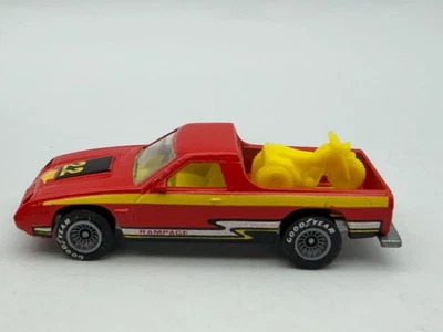 Hot Wheels Real Riders Dodge Rampage, красные, серые ступицы, Гонконг, отличное состояние - Изображение 1 из 4