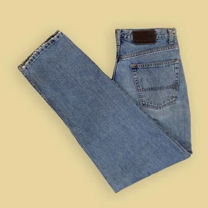 VTG 90s RRL Double RL Stonewash Denim Loose Taper Jeans 34 USA Ralph Lauren - Picture 1 of 11