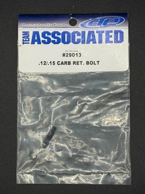 Team Associated 29013 MGT Nitro Engine Carb Retaining Bolt  NIP - Image 1 of 2