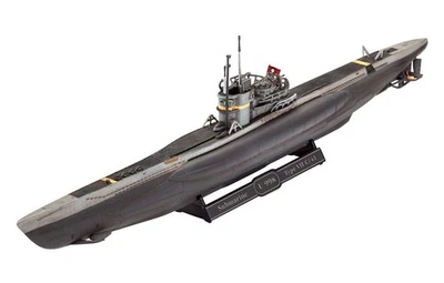 Revell 1/350 German Submarine Type 7 C/41 Plastic Model 05154 - Immagine 1 di 4