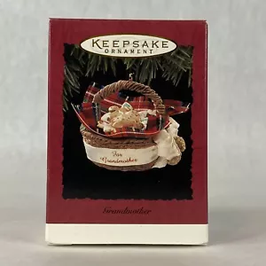 Adorno de Navidad Hallmark - Para Abuela Con Amor - 1994 De Colección Nuevo en Caja - Imagen 1 de 10