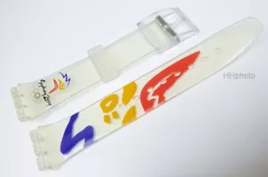 Swatch: Original-Wristband Olympic Special " Glorious Runner " New/Top-Rarität - Bild 1 von 1