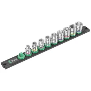 Wera 05005430001 Hex 3/8" Drive Rail B 4 Zyklop Socket Set, 9 Pieces - Picture 1 of 6