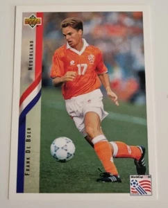 Frank De Boer Netherlands Upper Deck World Cup USA 94 Football Trading Card #136 - Bild 1 von 2