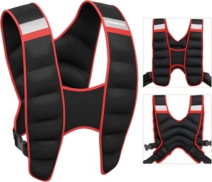 Weighted Vest 5kg 8kg 10kg, Weight Vest for Men Women with Comfortable Breathabl - Picture 1 of 9