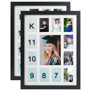 GMFrames School Days Photo Frame K-12 School Years Picture Frame Graduation P... - Picture 1 of 7