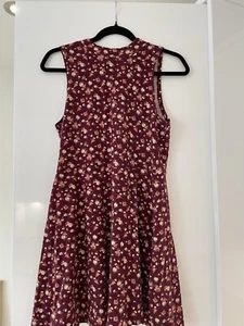 LADIES FOREVER 21 FLORAL DRESS size L - Picture 1 of 2
