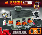 Exploding Kittens EXPLODING HOUSE Construction  Set 317 pieces Bonus Card NEW