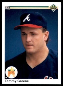1990 Upper Deck #49 Tommy Greene Rookie - Picture 1 of 4