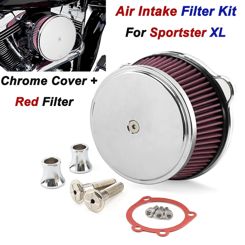 For Harley Sportster XL 883 XL 1200 Special Custom Air Cleaner Intake Filter Kit - Image 1 of 4