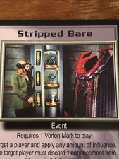 STRIPPED BARE 1998 BABYLON 5 CCG RARE CARD NEAR MINT NEVER PLAYED WITH