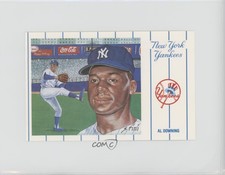 1991 1961 New York Yankees Postcards Series 1 Al Downing #4