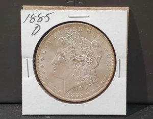 1885 O Morgan Silver Dollar - Picture 1 of 2