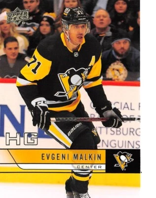 2021-22 Upper Deck '06-07 Retro High Gloss #T53 Evgeni Malkin /100 - Image 1 of 2