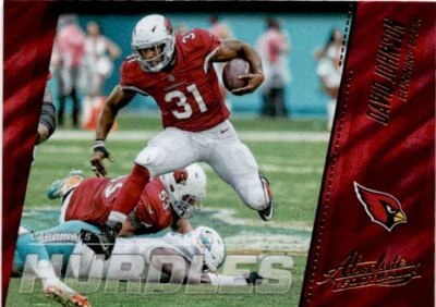 2017 Panini Absolute #15 David Johnson Hurdles - Image 1 of 2