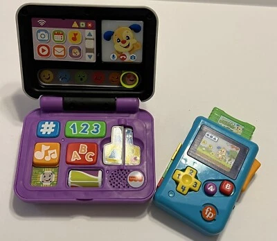 fisher price toys lot Laptop And Handheld Game - Image 1 of 4