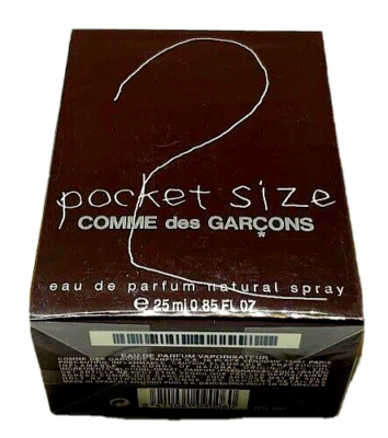 ❤️COMME des GARCONS 2, TAMAÑO BOLSILLO, Eau De Parfum 0,85 oz 25 ml, ¡sellado! Foto 1 de 4