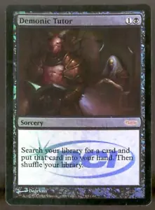 Magic MTG Judge Promo Demonic Tutor NEAR MINT (NM) - Picture 1 of 1