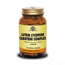 Solgar Lutein lycopene carotene complex 30vcps