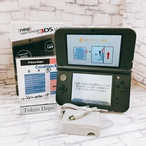 【Top IPS】 New Nintendo 3DS LL XL Konsole Metallic Schwarz mit Box getestet/funktionstüchtig - Bild 1 von 8