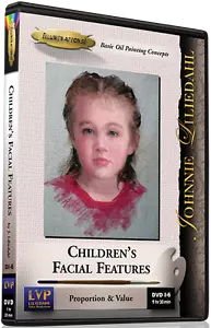 Johnnie Liliedahl: Children's Facial Features - Art Instruction DVD - Picture 1 of 1