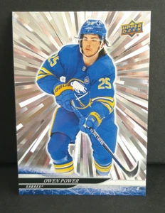 2024-25 Upper Deck Series 2 Outburst Owen Power #260 Sabres - Picture 1 of 2