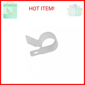 Gardner Bender PPC-1538 Plastic Cable Clamp, ⅜ Inch., Construction / Maintenance - Picture 1 of 2