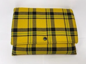 Yellow Tartan Nr. 40 -Plaid iPad Case - Picture 1 of 1