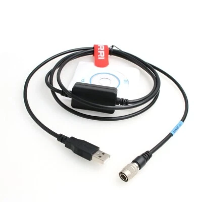 Trimble 5600 Geodimeter Total Station to Datacollector /Laptop Download Cable - Image 1 of 3