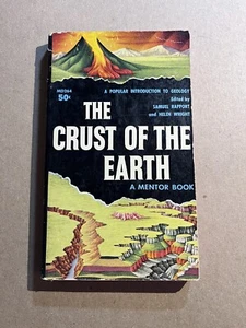 THE CRUST OF THE EARTH ed. Samuel Rapport vintage 1959 Mentor paperback GEOLOGY - Picture 1 of 3