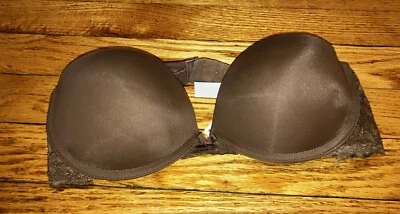 Sujetador sin tirantes Xhiliation 34B marrón Foto 1 de 4