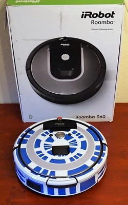 iRobot Roomba 960 Wifi Staubsaugroboter für Star Wars / R2D2 Fans - Bild 1 von 4
