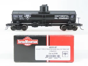 HO Scale InterMountain 46333-06 CONX Conoco Single Dome Tank Car #5105 - Picture 1 of 11