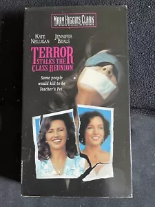 TERROR STALKS THE CLASS REUNION 1993 Republic VHS TAPE Jennifer Beals - Picture 1 of 4