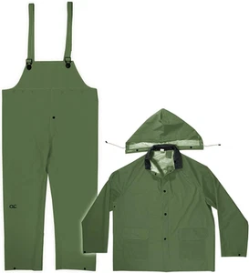 CLC Climate Gear R131 2 Piece Heavyweight PVC Trench Coat - Picture 1 of 12