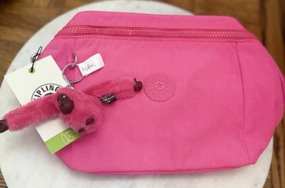 Kipling Lunch Bag Graham Flashy Pink New with tags - Image 1 of 4