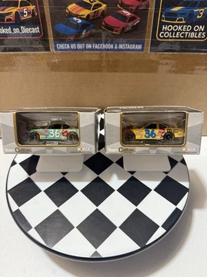 2 PACK! KEN SCHRADER #36 M&M’s 2002 1/64 Team Caliber Nascar Diecast WITH CASE! - Image 1 of 4