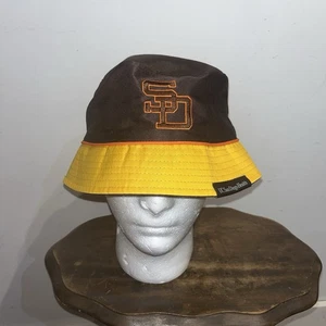 NWOT 2025 San Diego Padres Reversible Retro Bucket Hat SGA EUC - Picture 1 of 6