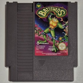 Battletoads - Nintendo NES PAL Cartridge Only - Good Condition, Cleaned & Tested