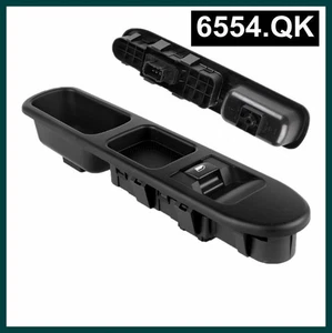 6554.QK Power Window Switch 6Pins 6554QK Fit For Peugeot 207 207 CC Citroen C3 - Picture 1 of 4