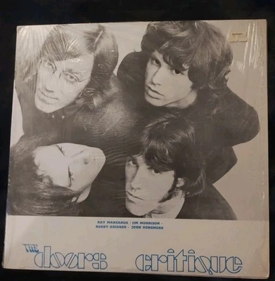 DOORS RARE WHITE LABEL CRITIQUE LP "USA" LIVE  1968 1969 V N M Shrink Recordable - Image 1 of 4