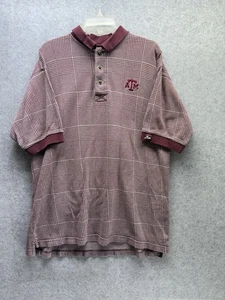 Boa Resort Texas A&M Vintage Golf Shirt Men’s Large Maroon & White - Picture 1 of 5