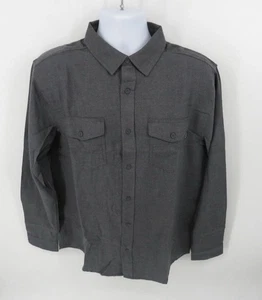 Hurley Men's Ultra Soft Button Down Gray Shirt Medium NWT - Picture 1 of 1