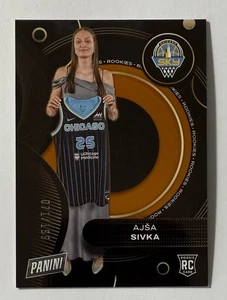 2025 Panini WNBA Player of the Day Ajsa Sivka Orange RC 071/199 #RC9 - Picture 1 of 2