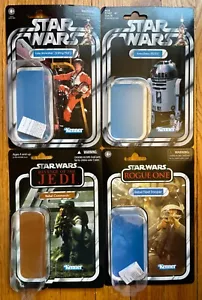 Star Wars Vintage Collection Cardback Lot Luke R2-D2 Rebel Commando Trooper - Picture 1 of 2