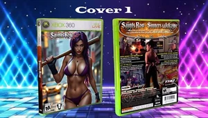 Saints Row 1 - Cover personalizzata Spicy Xbox 360. NO GIOCO! o CUSTODIA! - Foto 1 di 11