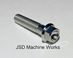 Klasse 5 Titan metrischer Bolzen geflanschter Sechskantkopf M6x1,00 Gewinde 30 mm Länge - Bild 1 von 1