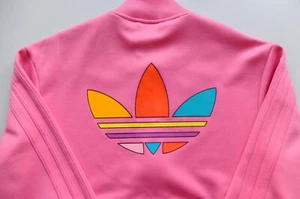 Adidas Originales X Pharrell Williams Chaqueta S Rosa Track TT Bomber 2015 - Imagen 1 de 15