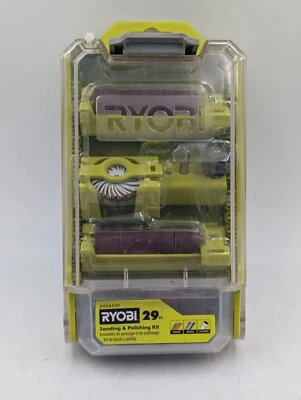 Ryobi 29 Piece Sanding & Polishing Kit, for Dremel-Style Rotary Tool, A90AS29 - Image 1 of 2